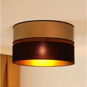 Brilagi - Stropné svietidlo ROYAL 1xE27/15W/230V pr. 40 cm čierna/zlatá