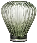 Bloomingville Sklenená váza Reeve Green