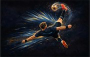 Protišmykový herný koberec Football
