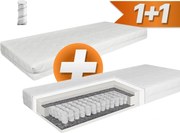 Pružinový matrac OrtoSleep 90x200 EMI 1+1 zadarmo