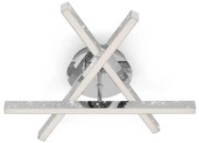 Brilo - LED Prisadený luster REY 3xLED/5W/230V lesklý chróm