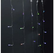 Nedis WIFILXC01C180 - LED RGB Vianočný záves 180xLED/7 funkcií 6m IP65 Wi-Fi Tuya