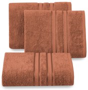 BAMBUSOVÝ UTERÁK MILA5 50X90 CM TEHLOVÁ