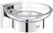 GROHE 41096000 - Miska na mydlo START CUBE 110 × 56 × 125 mm lesklý chróm