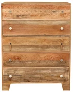 Komoda Manu 90x120x45 indický masív mango