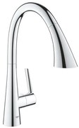 Drezová batéria GROHE Zedra s otočným ramienkom chróm 32294002