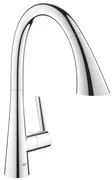 Drezová batéria GROHE Zedra s otočným ramienkom chróm 32294002