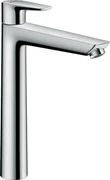 Hansgrohe Talis E, vysoká umývadlová batéria 240 s odtokovou súpravou s tiahlom, chrómová, HAN-71716000