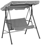 Záhradná hojdačka, sivá