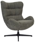 Otočné kreslo Velo, zelené