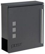 Poštovní schránka MILUZ antracitová