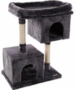 Flamingo Škrabadlo pre mačky KAJAL tm. sivá, 83,5 cm