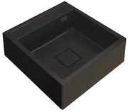 Gamma Farmerski, 1-komorový granitový drez 600x630x210 mm, čierna škvrnitá, GMA-ZLE000209