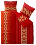 Obliečky z Renforcé bavlny NADIA červené Rozmer obliečky: 2 ks 80 x 80 cm | 200 x 200 cm