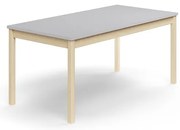 Stôl DECIBEL, 1600x800x720 mm, akustický HPL, breza/šedá