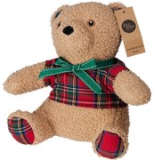 Dverná zarážka Teddy červená, 24 x 16 cm