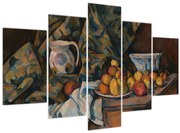 Obraz - Paul Cézanne, Still Life with Apples and Peaches, reprodukcia (150x105 cm)