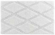 Biela kúpeľňová predložka 50x80 cm Thais – douceur d'intérieur
