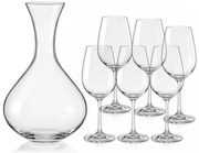 BOHEMIA VIOLA VÍNNA SÚPRAVA 1+6 KS