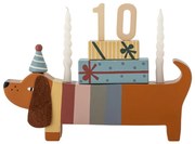 Drevený svietnik Charlie – Bloomingville Mini