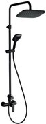Novaservis Metalia 58 sprchový systém s pákovou batériou čierna set071/58,5 SET07158.5