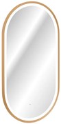 LED zrcadlo APOLLO 2 90x50 cm
