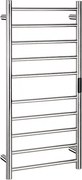 Bemeta Design Elektrický kúpeľňový radiátor / sušiak uterákov 450x960mm, 130W, nerez lesk - 704151041