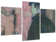 Obraz - Henri de Toulouse-Lautrec, Maxime Dethomas, reprodukcia (90x60 cm)