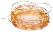 ACA Lighting LED dekoračná medená girlanda, 8 funkciou, teplá biela farba, 10 m, IP44 vonkajšiu