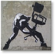 Obraz na plátne Street ART – Banksy