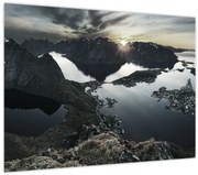 Obraz - Nórske pohorie (70x50 cm)