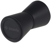 Deante Deante, Kľučka sprchových dverí - okrúhla, čierna matná, DEA-XKCK3HN00