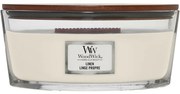 WoodWick Vonná sviečka loď Linen, 453 g