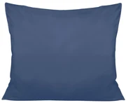 SATÉNOVÁ OBLIEČKA NA VANKÚŠ 50X70 CM TMAVOMODRÁ