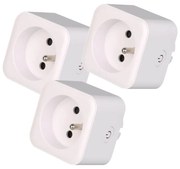 Immax NEO 07762C - SADA 3x Inteligentná zásuvka NEO LITE 3680W/230V/16A Wi-Fi Tuya