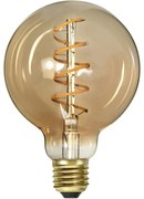 Teplá biela filamentová stmievateľná žiarovka E27, 3 W Spiral Filament – Star Trading