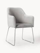 Zamatová stolička's opierkami Isla