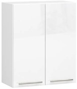 Horná kuchynská skrinka OLIWIA W 60 H720 biela, lesk