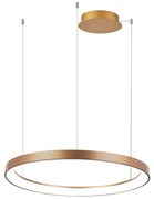 Azzardo AZ5020-LED Stmievateľný luster na lanku AGNES LED/48W/230V pr. 58 cm zlatá
