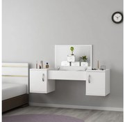 Toaletný stolík MERCAN 39x100 cm biela