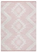 Koberec MOROC Romby 22312 EKO SIZAL - ružový / krém