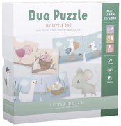 Duo puzzle Kvety a motýle