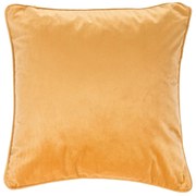 Oranžovobéžový vankúš Tiseco Home Studio Velvety, 45 x 45 cm