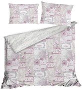 Gipetex Natural Dream Talianská obliečka 100% bavlna Chic Rosa - 220x200 / 2x70x90 cm