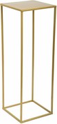 STOJAN NA KVETINÁČ SIMPLE 70X24X24 CM ZLATÁ