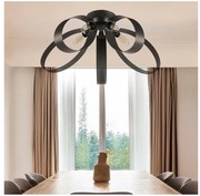 ONLI - Stropné svietidlo SERENA 5xE14/6W/230V čierna