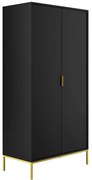 Skriňa Austin Čierna/Zlatá