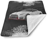 Sablio Deka pre bábätko Nissan GTR 35 Čierny - 80x100 cm