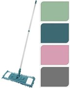 Ultra Clean Podlahový mop s teleskopickou tyčou, ružová