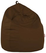 Sedací vak SAKO hnedý ekokoža